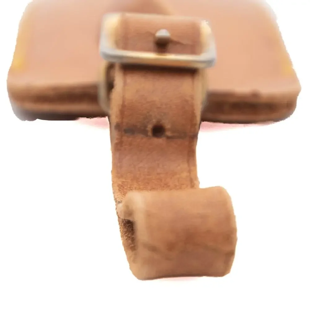 Authentic Louis Vuitton Vachetta Leather Luggage Name Tag Q